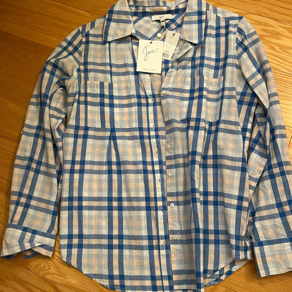 Joie plaid shirt